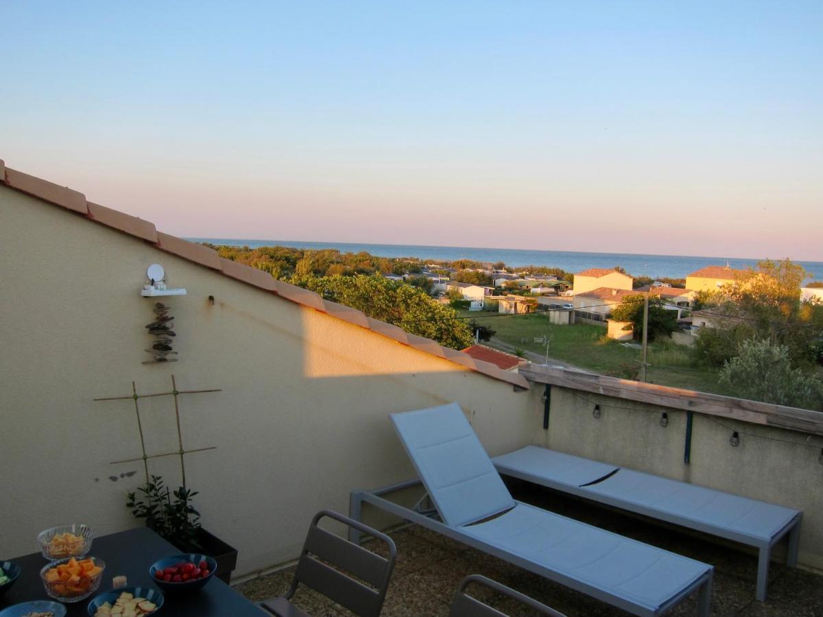 Duplex Terrasse Vue Mer Acces Plage Et Piscine... Frontignan Bagian luar foto